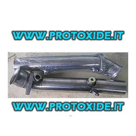 Tronchetti sostituiscono catalitici Ferrari Mondial 2 T 3.4 liberi acciaio Inox Catalitici e finti catalizzatori