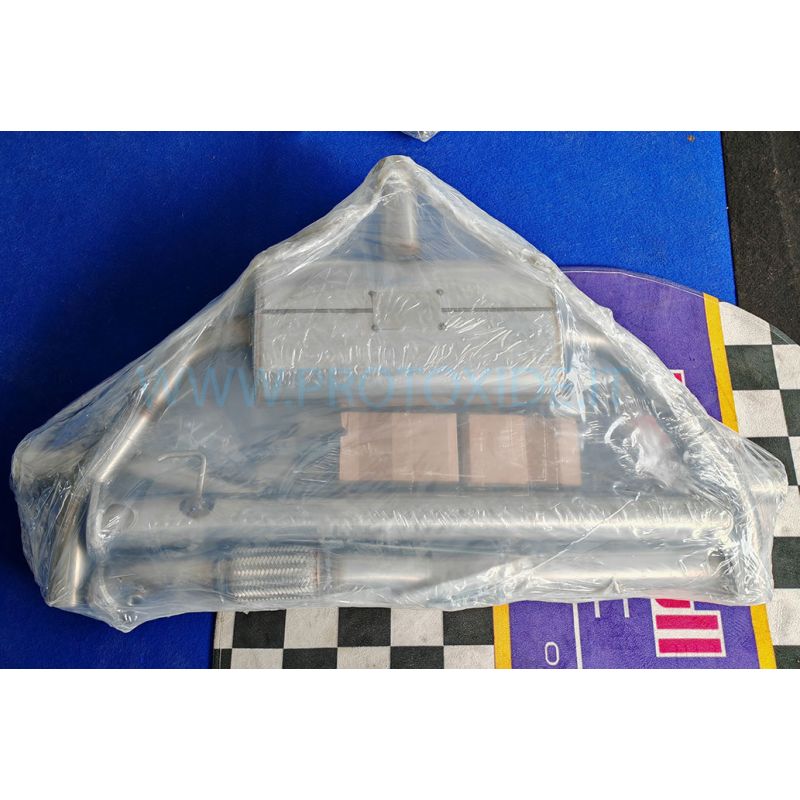 Alfa Romeo Giulietta 1750 için komple paslanmaz çelik egzoz Alfa Romeo Giulietta 1750 için komple paslanmaz çelik egzoz