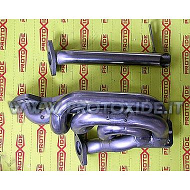 Collettore scarico wastegate esterna Lancia Delta - Fiat Coupè turbo 16v T3 Col·lectors d'escapament d'acer per a motors Turb...