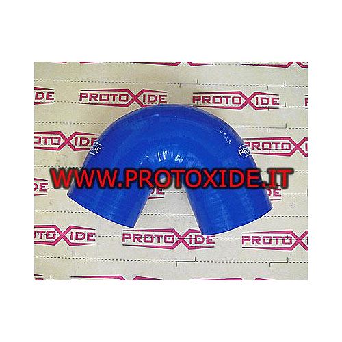 45 ° Bend силикон 60 mm Усилени силиконови криви