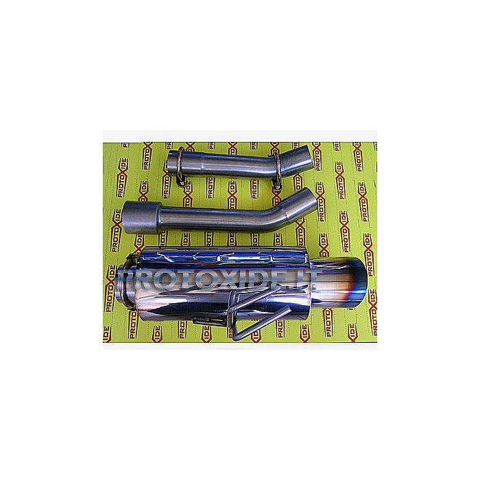 Exhaust Punto Gt flamed Exhaust mufflers and tip terminals Exhaust Punto Gt flamed Exhaust mufflers and tip terminals