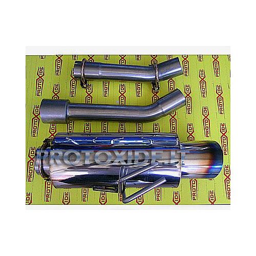 הפליטה פונטו Gt flamed משתיקי קול וצנרת