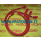 Fiat 500 rode bougiekabels met hoge geleidbaarheid, extra groot 8,5 mm Fiat 500 rode bougiekabels met hoge geleidbaarheid, extra groot 8,5 mm