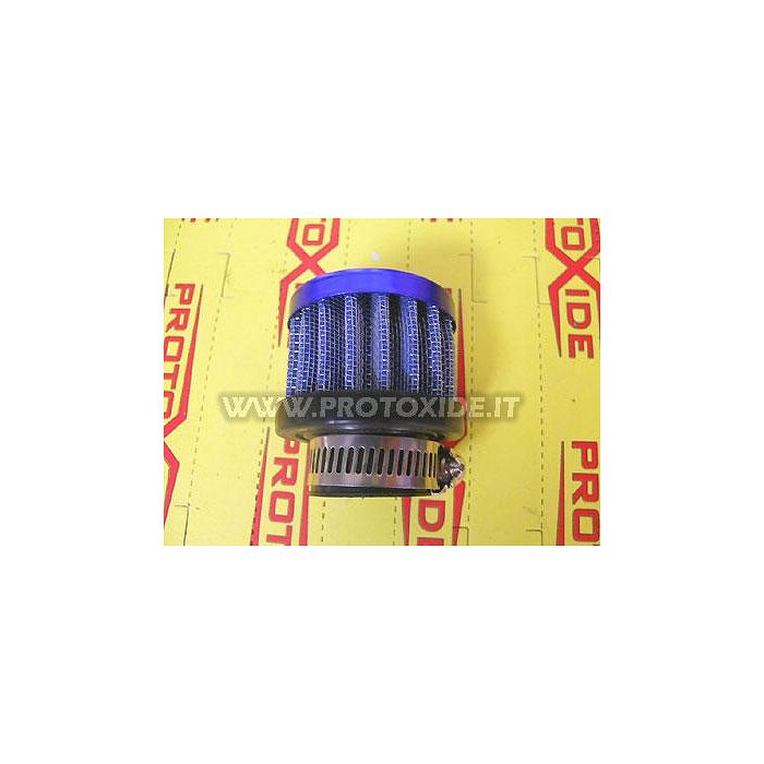 Oil vapor filter 25mm BLUE Small filtier oil vapors Oil vapor filter 25mm BLUE Small filtier oil vapors
