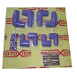 Set of high voltage spark plug cable terminal caps 8 plugs Set of high voltage spark plug cable terminal caps 8 plugs
