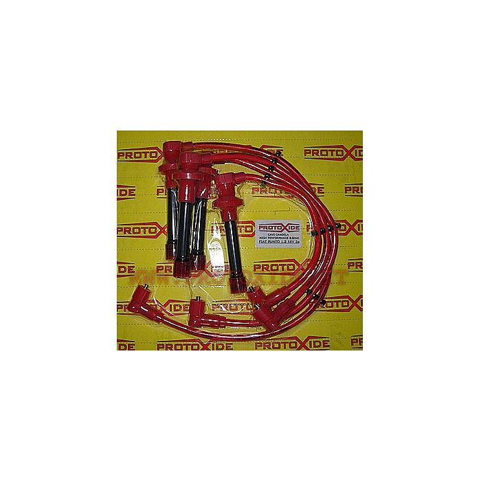 Bougiekabels voor Fiat Punto 1.2 16V 2e serie Specifieke kaarsenkabels voor auto's Bougiekabels voor Fiat Punto 1.2 16V 2e serie Specifieke kaarsenkabels voor auto's