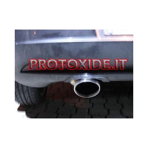 Drain-Anschluss oval GrandePunto Schalldämpfer und Endrohre