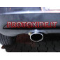 Marmitta scarico terminale ovale per GrandePunto 1.900 JTD MTJ 120-130hp