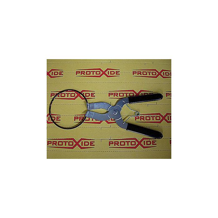 Caliper piston segments for insertion