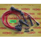 Fils de bougie Lancia Delta 2000 16v Turbo rouge haute conductivité 8,8 mm intégral Fils de bougie Lancia Delta 2000 16v Turbo rouge haute conductivité 8,8 mm intégral