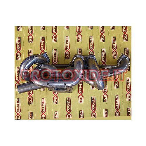Colector de escape Fiat Uno Punto Gt con att. válvula de descarga externa Colectores de escape de acero para motores Turbo Ga...