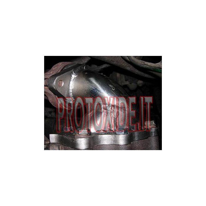 Exhaust downpipe for Renault 5 GT - T28 Downpipe for gasoline engine turbo Exhaust downpipe for Renault 5 GT - T28 Downpipe for gasoline engine turbo