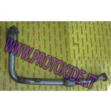 Downpipe scarico lungo 500 Grande Punto 1.4 T-Jet turbo IHI originale 50mm