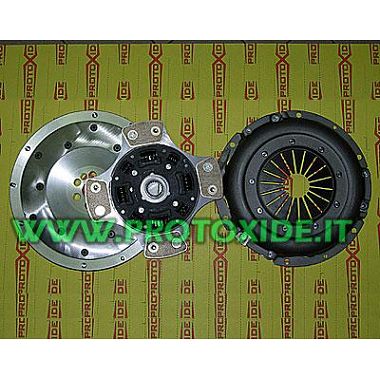 Kit Volano alluminio frizione placche rame e spingidisco rinforzato Fiat Punto GT