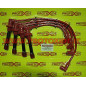 Kable do świec zapłonowych Hyundai Coupe 1600 - 2000 16V czerwone o wysokiej przewodności Kable do świec zapłonowych Hyundai Coupe 1600 - 2000 16V czerwone o wysokiej przewodności