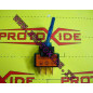 Switch with integrated 12 volt Blue LED