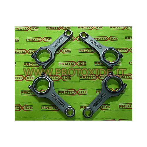 Bielle rinforzate acciaio Fiat Punto GT - Fiat Uno Turbo 1300 - 1400 - 1600 H rovesciata Bielle ad H rovesciata