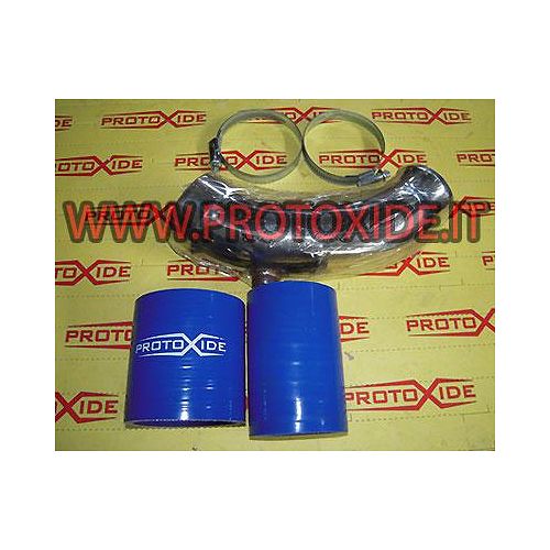Short sleeve steel for Renault 5 GT with silicone pieces Specific pipes for cars