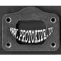 Bride turbo rectangulaire T2 T25 T28, collecteur d'échappement en acier pour Mitsubishi TD04 Garrett GT28 GTX28