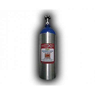 2 kg aluminium dinitrogenoxid flaske TOM Cylindre til dinitrogenoxid