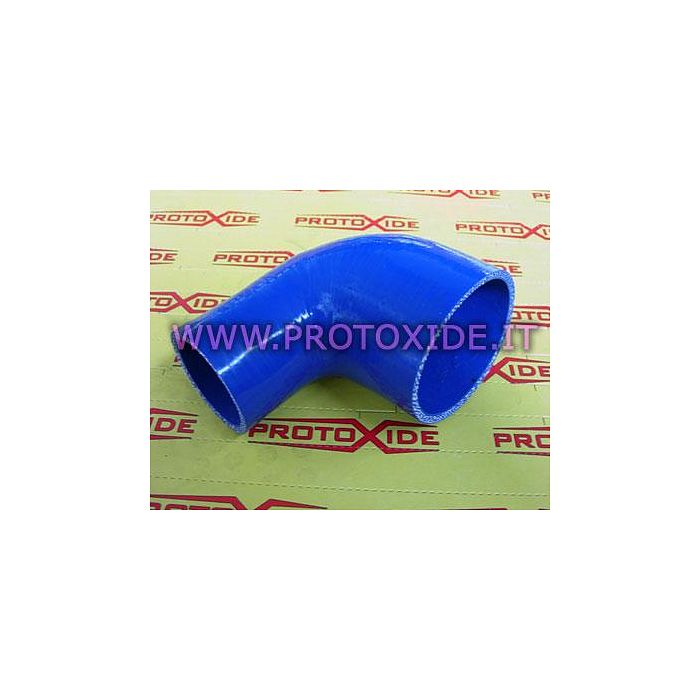 90 ° elbow silicone reduced 76-70mm Reinforced silicone elbow 90 ° elbow silicone reduced 76-70mm Reinforced silicone elbow