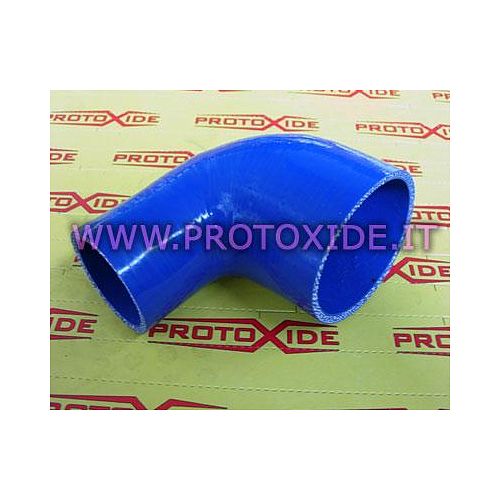 90 סיליקון ° מרפק מופחת 76-70mm מחוזק סיליקון