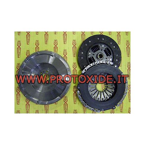 Kit volante monomasa de acero con embrague reforzado Audi S3 1800 20v turbo AMK- APY- BAM- BHZ Kit volante de acero con