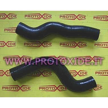 Water pipe silicone blacks Lancia Delta 8-16v 2pc Specific sleeves for cars