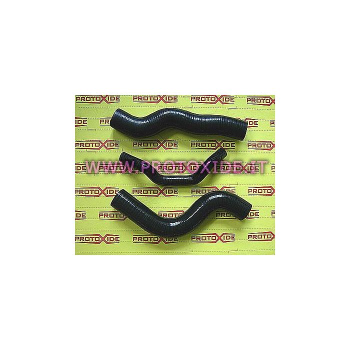 Water pipe silicone blacks Lancia Delta 16v 8-3pc Specific sleeves for cars