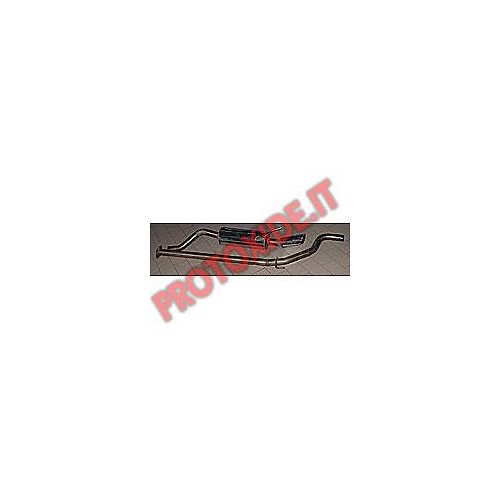 רעש משתיקי קול לטורבו 1.4 16V לא הסילון Abarth GrandePunto מערכות פליטה ספורטיביות שלמות
