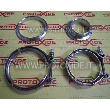 Kit Vband δεσμούς με φλάντζες για turbo για trial Γραβάτες και δαχτυλίδια V-Band