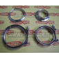 Kit Vband ties with flanges for turbo Tial
