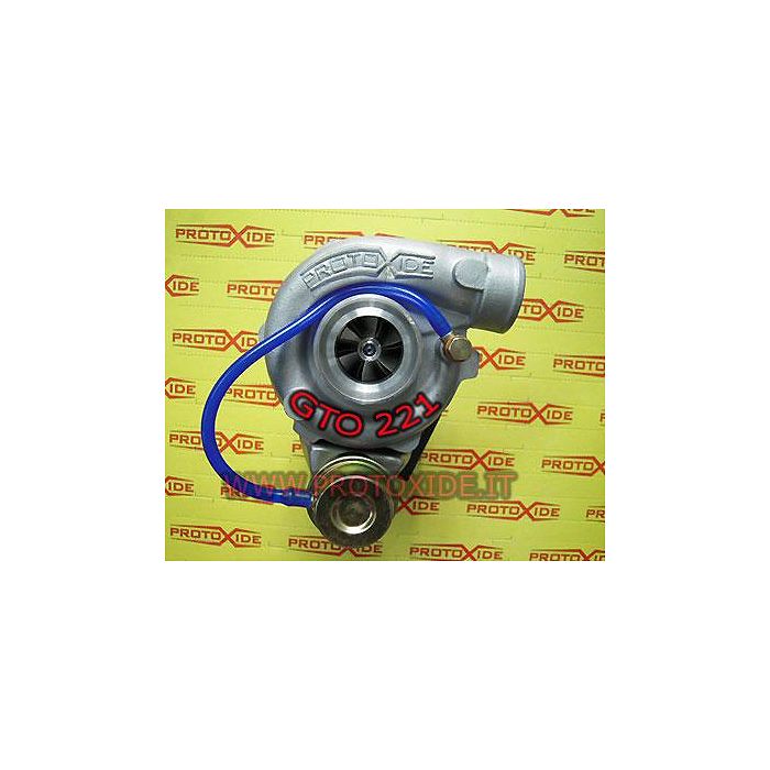 Turbocharger gto221 op dubbele bal voor 1400 16v Abarth Turbochargers op wedstrijdlagers