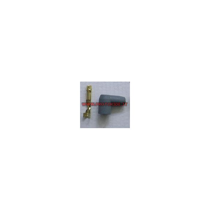 Hood and male terminal 90 ° Spark wires and DIY terminals Hood and male terminal 90 ° Spark wires and DIY terminals