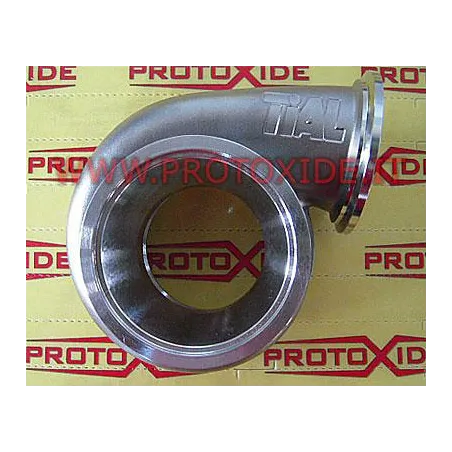 Auspuffrohr für Tial Sport Garrett GT35 - GTX35 V-Band-Turbolader aus Edelstahl Spezielle Turbo-Auswurfmuttern