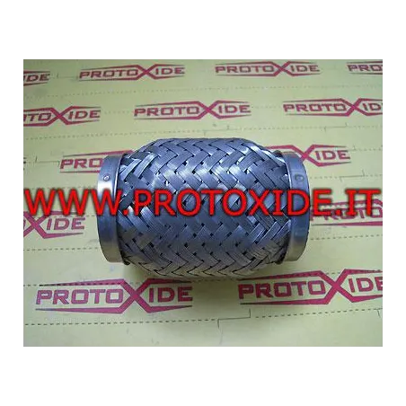 Silenciador de escape flexible 76mm Silenciador flexible