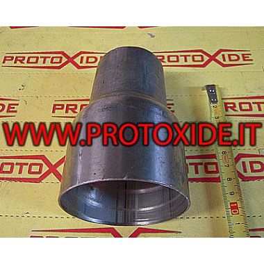 Tubo ridotto 70mm -50mm acciaio inox Tubi ridotti dritti acciaio inox