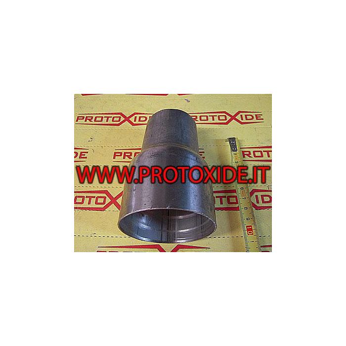Csökkentett cső 70 mm - 50 mm rozsdamentes acél Csökkentett cső 70 mm - 50 mm rozsdamentes acél