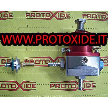 Regolatore pressione benzina iniezione HIGH FLOW con raccordo flauto regolabile Regolatori Pressione Benzina