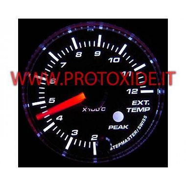 Exhaust Gas Temperature Gauge Kit με 60 χιλιοστά μνήμης Μετρητές θερμοκρασίας