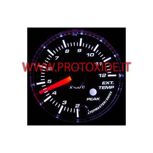 Zestaw spalin Miernik temperatury z pamięcią 60mm
