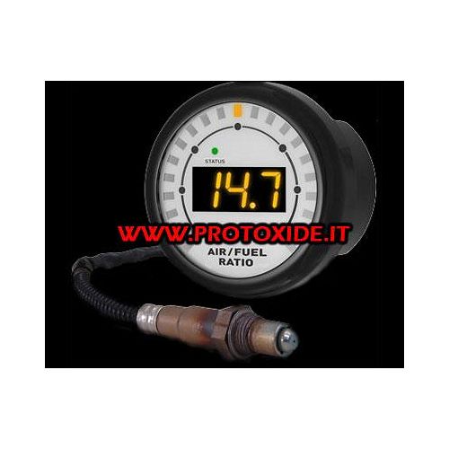 AirFuel carburazione stechiometrico con sonda wideband 52mm di precisione per AFR rotondo con software