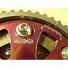 Verstelbare nokkenaspoelies, motorpoelies en compressorpoelies