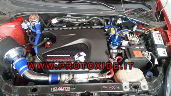 GrandePunto Abarth 1.4 16v turbo GTO221 preparazione motore RD-Auto 262 hp
